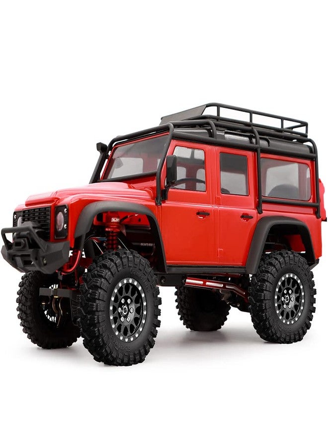 GLOBACT Aluminum 1.2in Beadlock Wheel Tires Soft Sticky Rubber Tires 62 * 24mm for 1/18 TRX4M 1/24 Axial SCX24 RC Crawler Car Upgrade Accessories (4Pcs Black) - Image 5